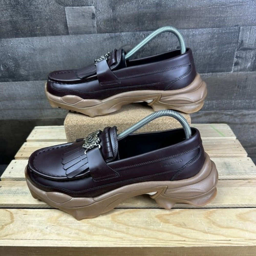 Puma x Paloma‎ Nitefox Loafers Men’s Size 5.5 (386683-01) Zinfandel Brown Y2K